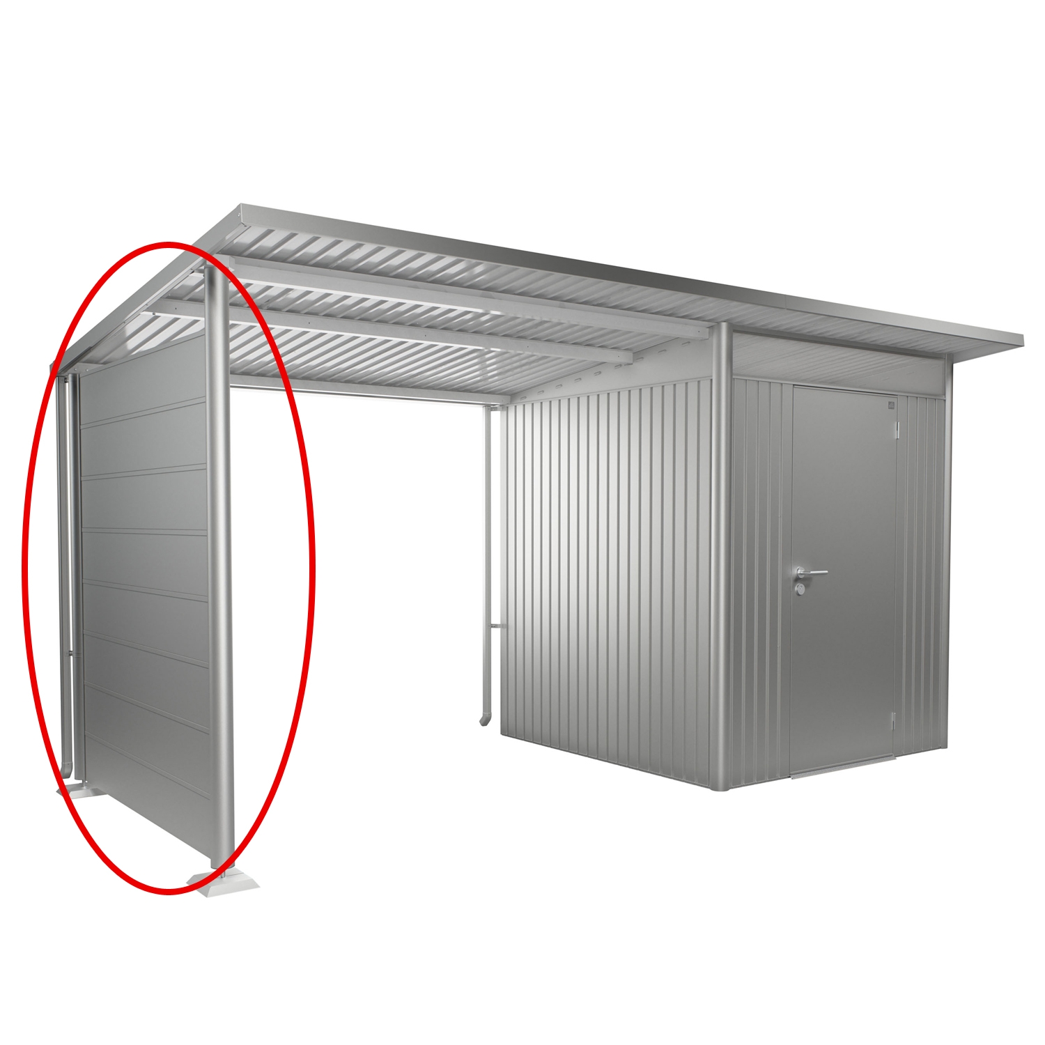 Bočni zid za bočnu nastrešnicu L za AvantGarde/AvantGarde ECO