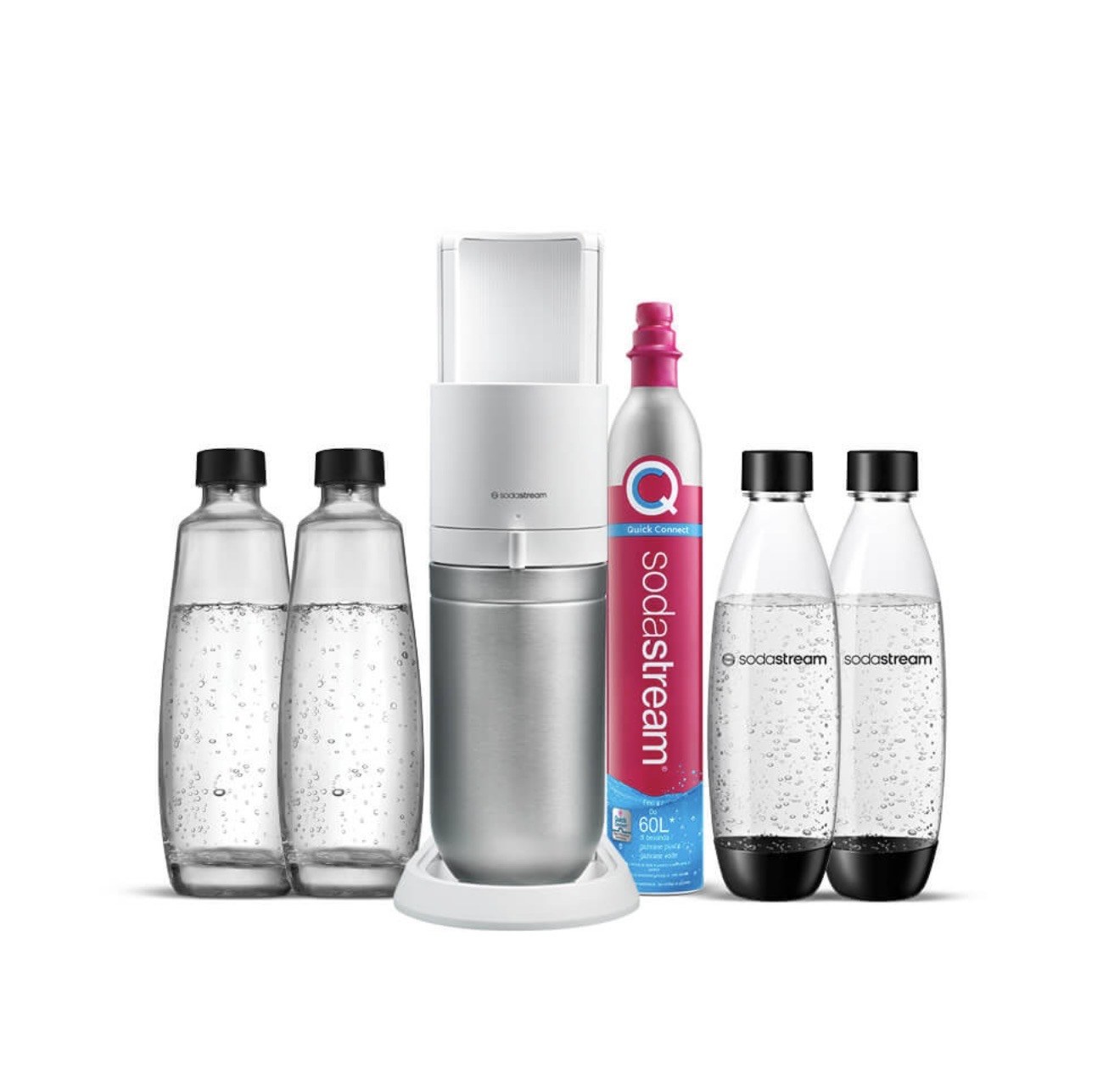 SodaStream DUO, MegaPack WHITE