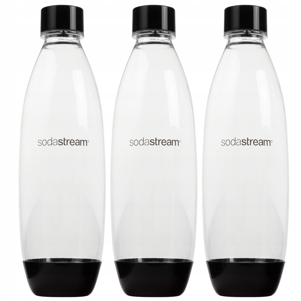 Soda Stream plastične boce 3kom crne