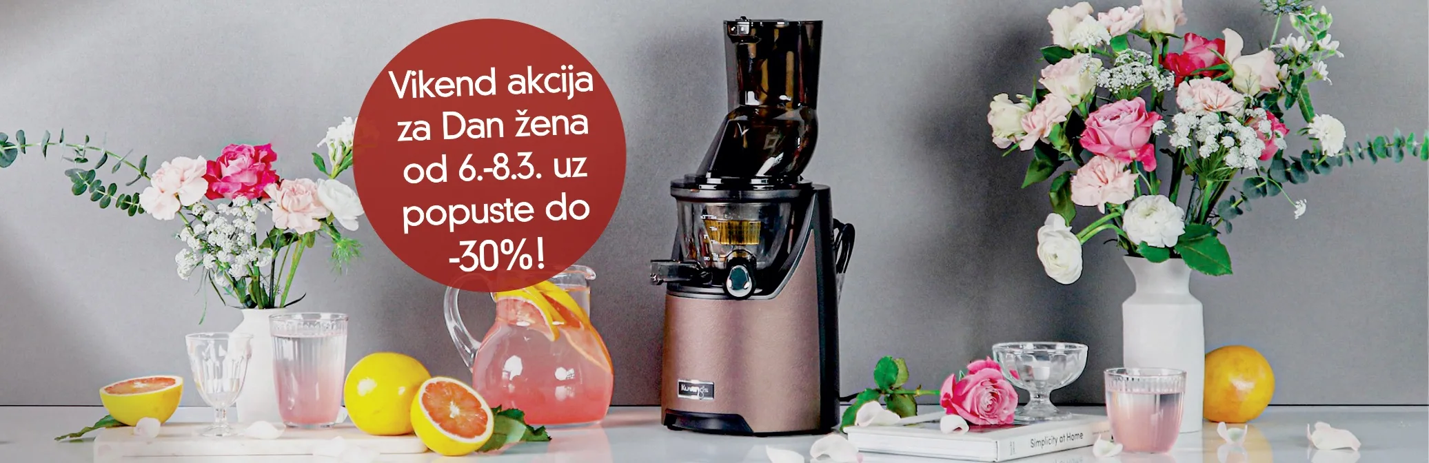 Dan Žena - vikend akcija od 6.-8.3.!