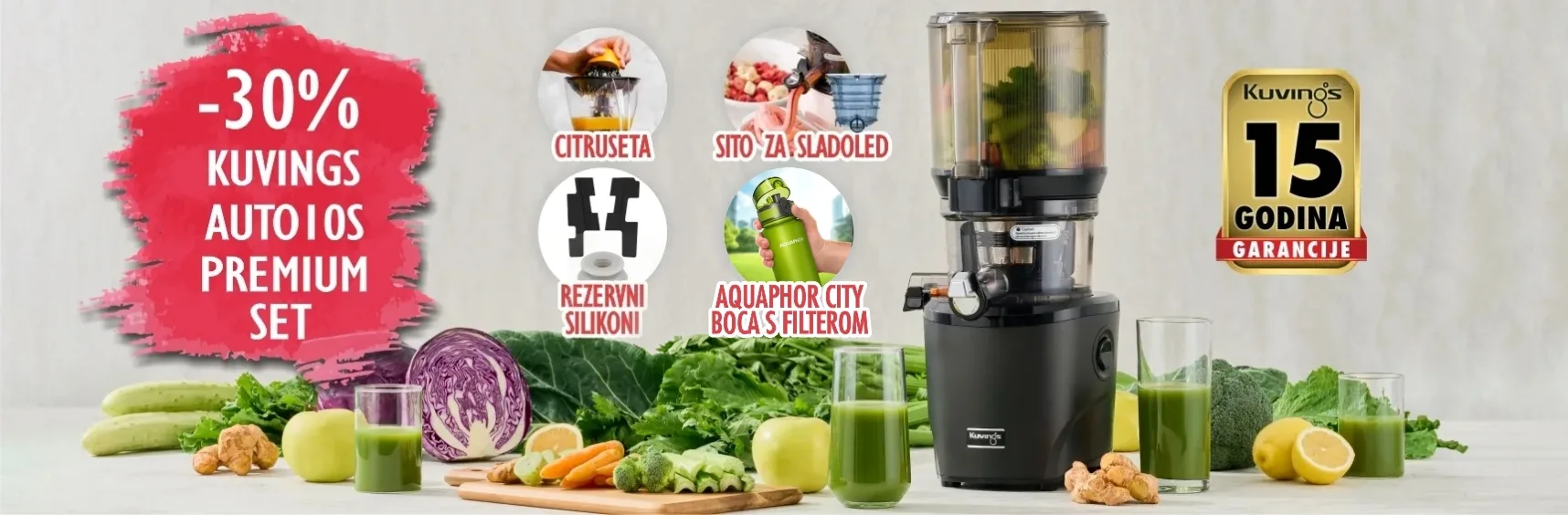 Kuvings AUTO10S Premium set