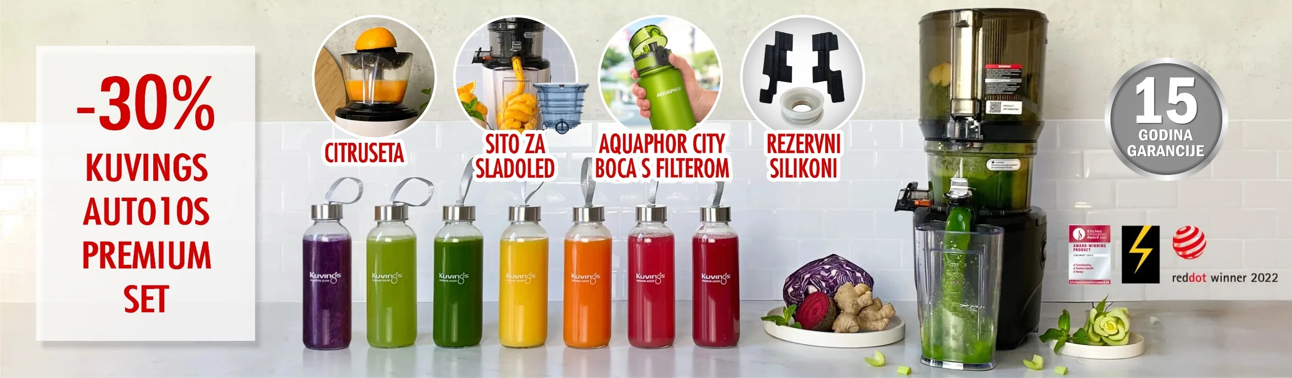 Kuvings AUTO10S Premium set