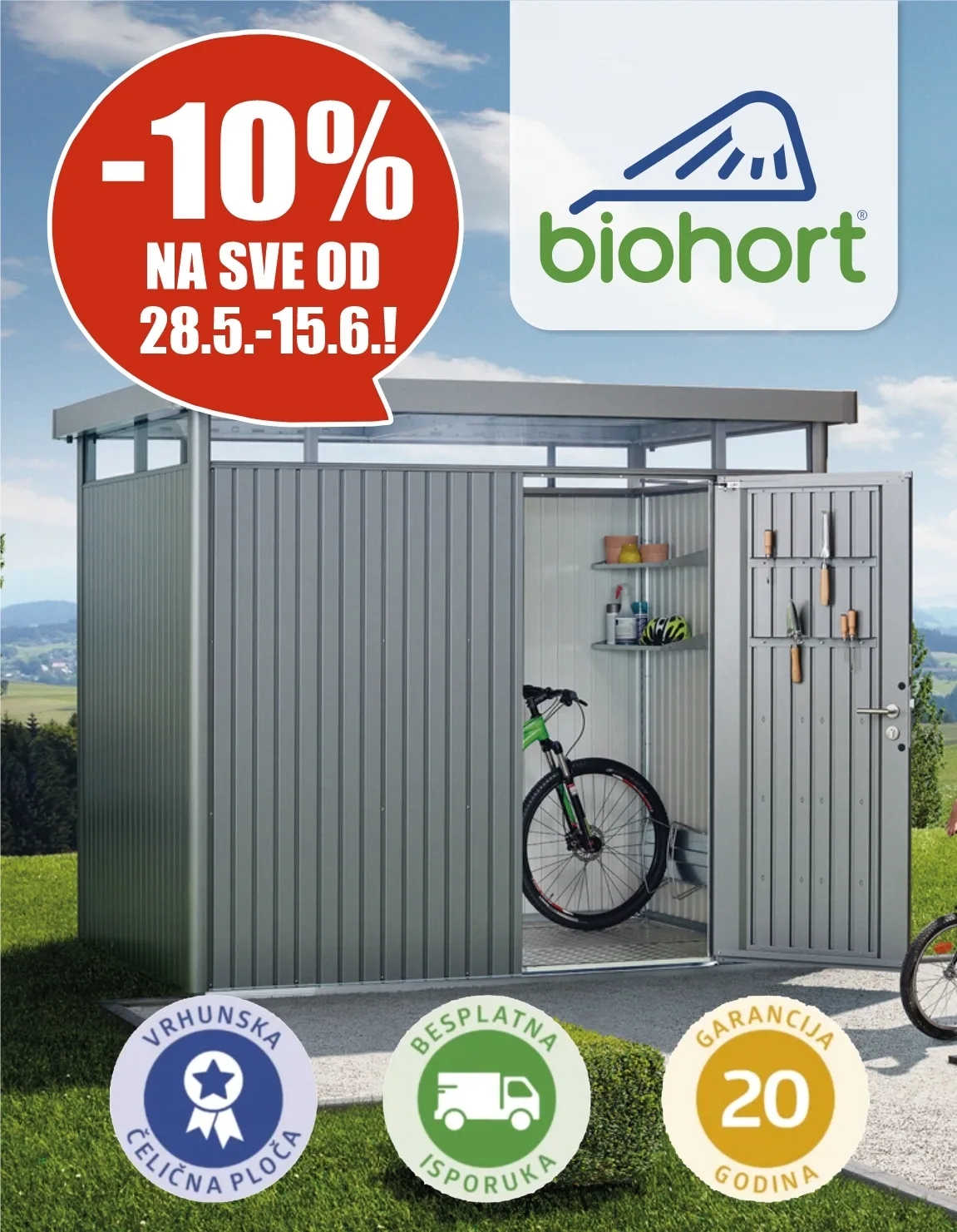 Biohort akcija na cijeli asortiman od 28.5.-15.6.!