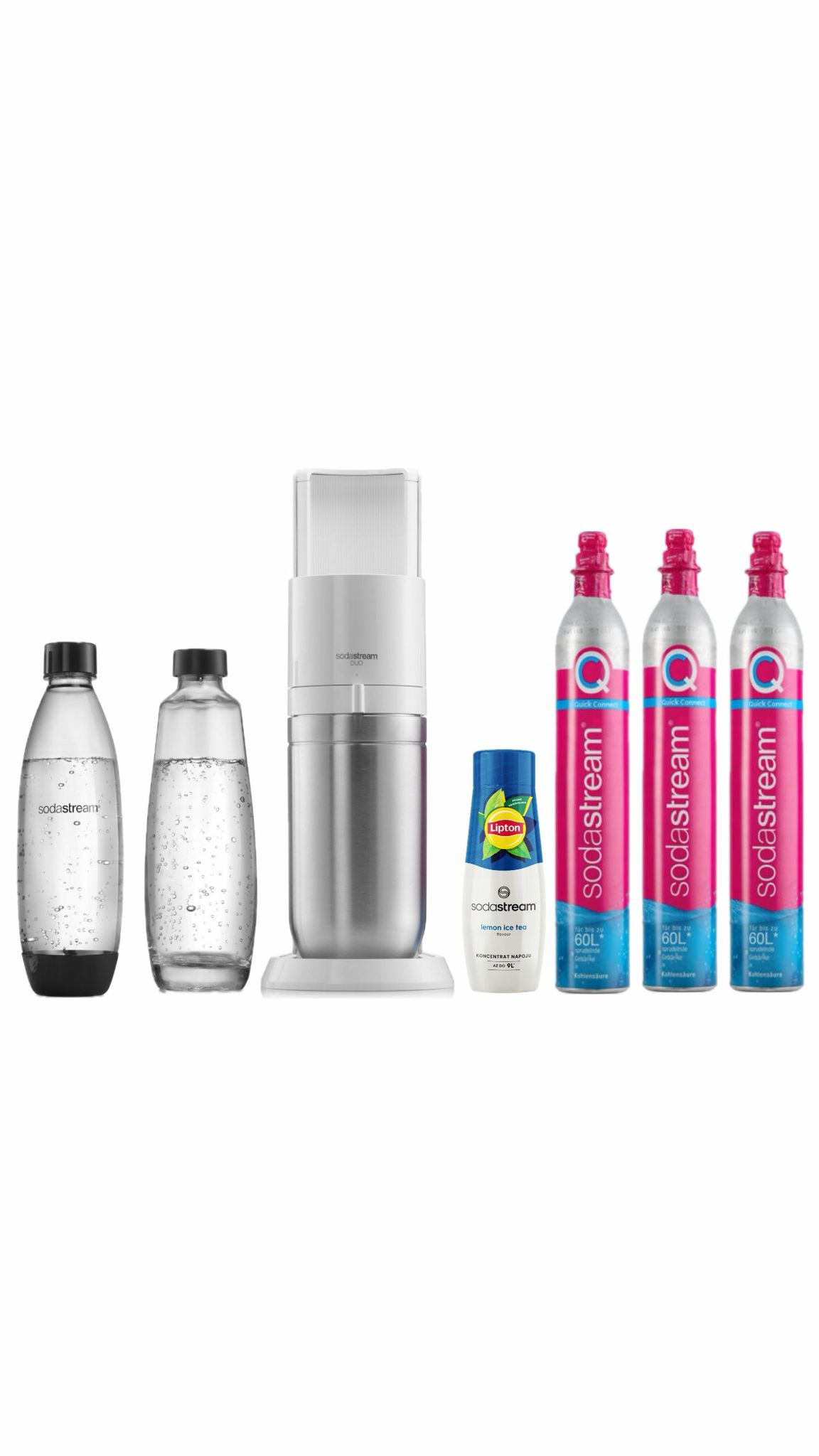 SodaStream DUO, MegaPack BLACK