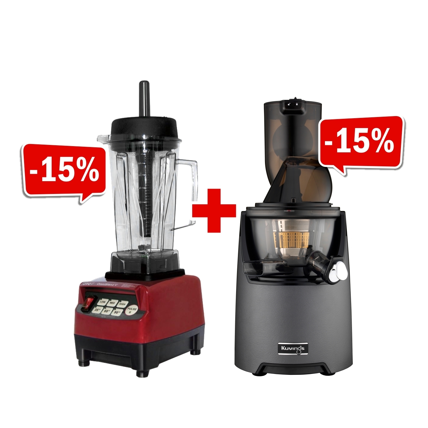 Kuvings EVO820S + OmniBlend V (2L)