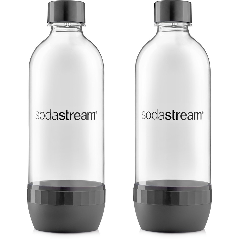 SodaStream plastic bottles, 2pcs (dishwasher safe)