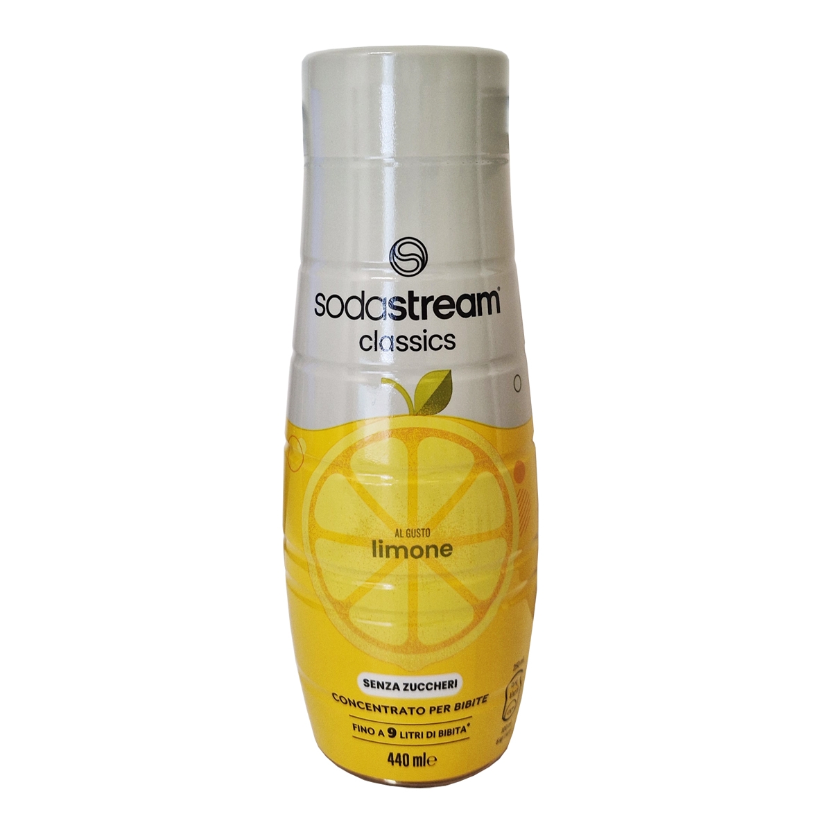 SodaStream lemon syrup without sugar
