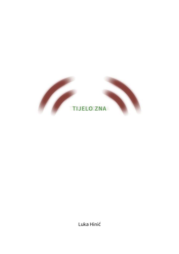 Knjiga Tijelo zna