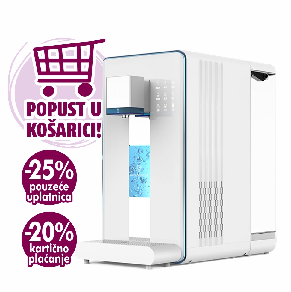 Yasna, uređaj za reverznu osmozu i hidrogenizaciju vode