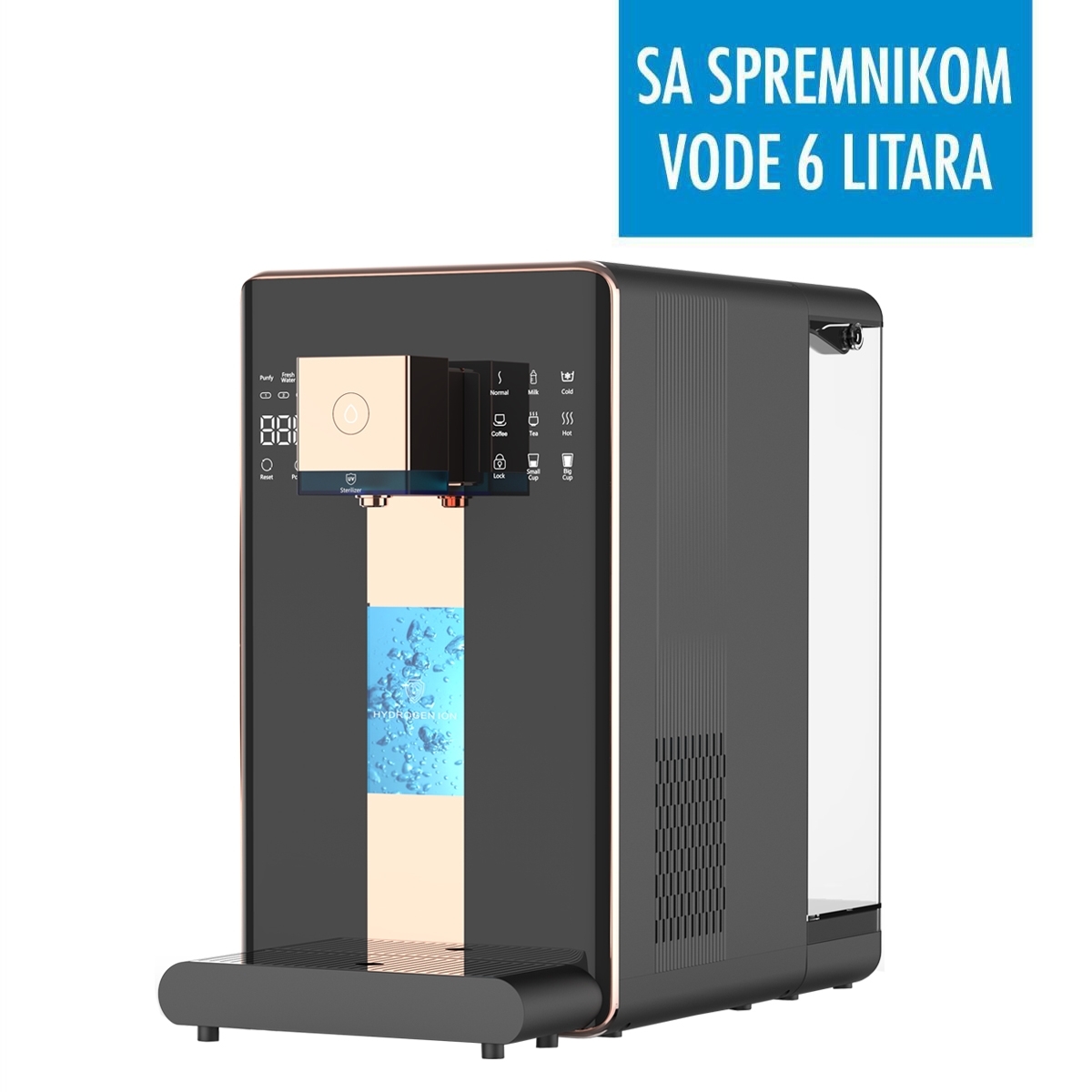 Yasna uređaj za RO i hidrogenizator vode, antracit (rabljeni)