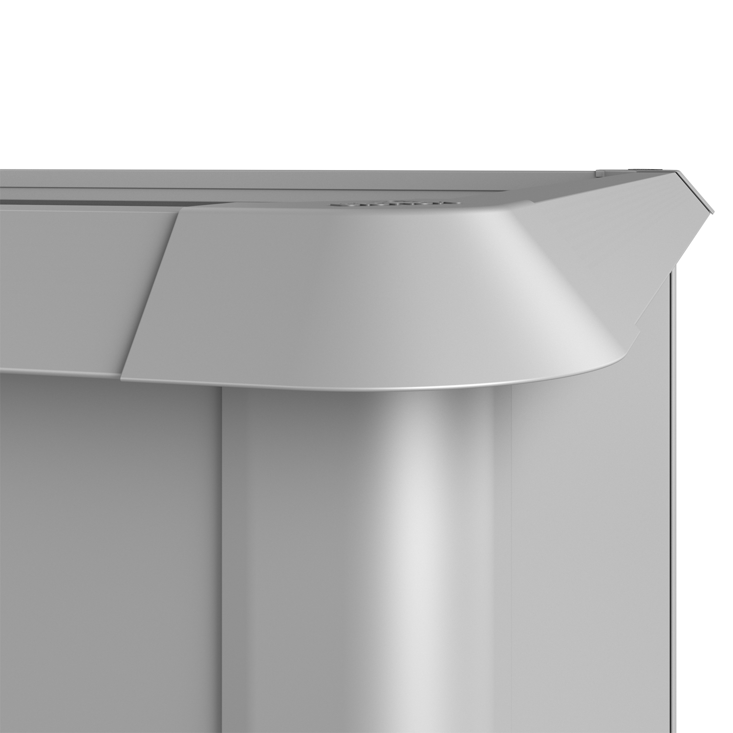 Zaštita od puževa za visoku gredicu metalik srebrna