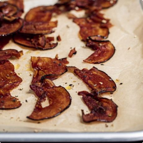 Raw vegan ‘‘slanina’’ od patliđana
