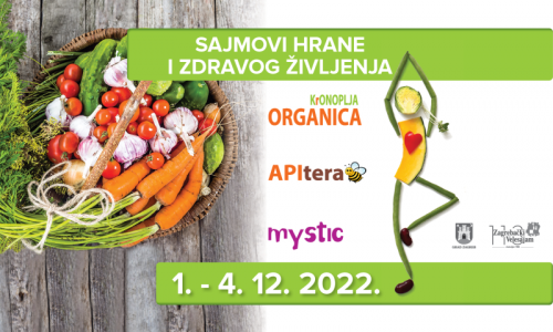 VerVita na Sajmovima hrane i zdravog življenja od 1.-4.12.2022.!