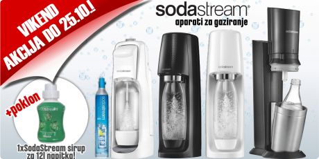 Vikend SodaStream aparata za gaziranje!