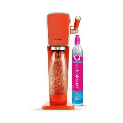 SodaStream art, crveno narančasti