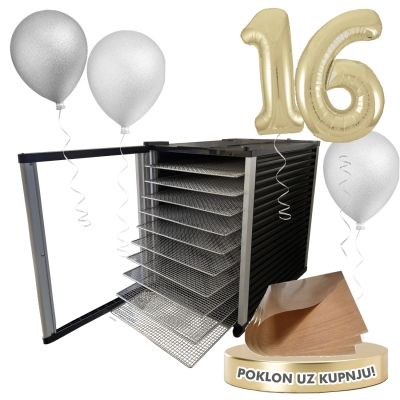 Dehidrator VerVita XXL 10 inox polica