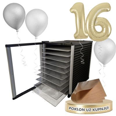 Dehidrator VerVita XXL 10 inox polica