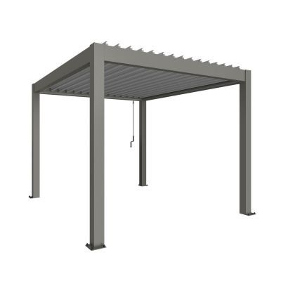 9003414923911 pergola 3x3 5 quarzgrau lam-silber rendering