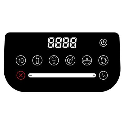 Blendtec Designer 725 - interface