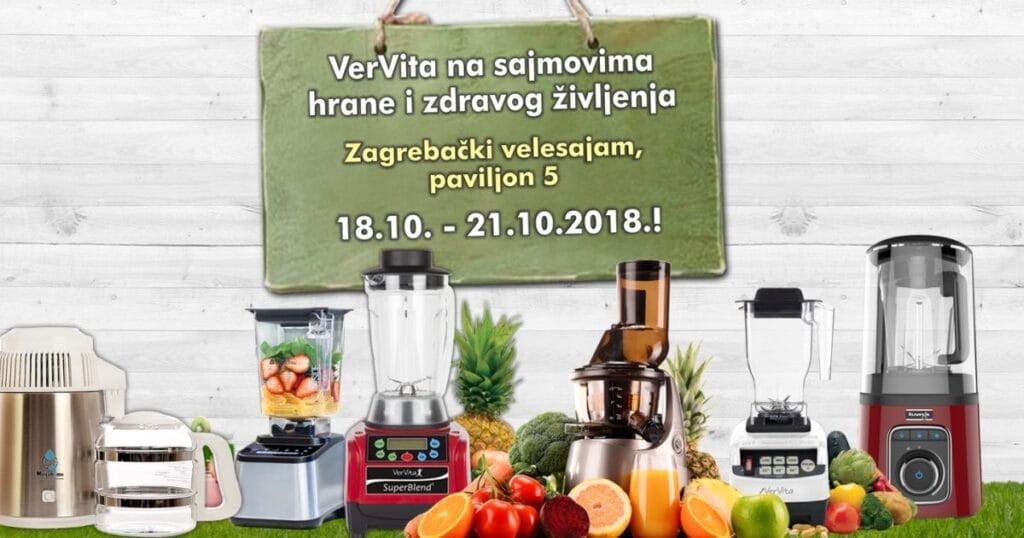 VerVita na sajmovima hrane i zdravog življenja! - VerVita