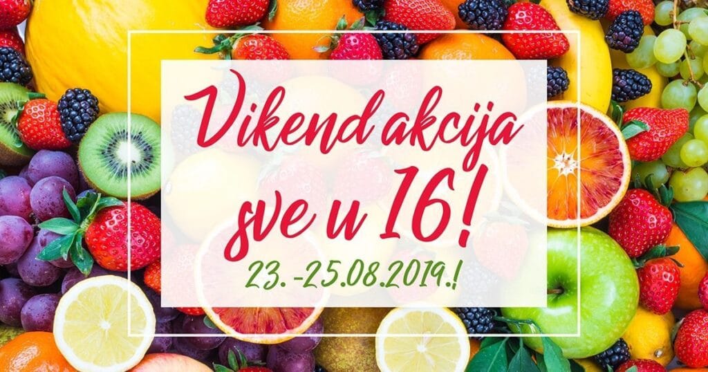 Vikend akcija sve u 16! - VerVita