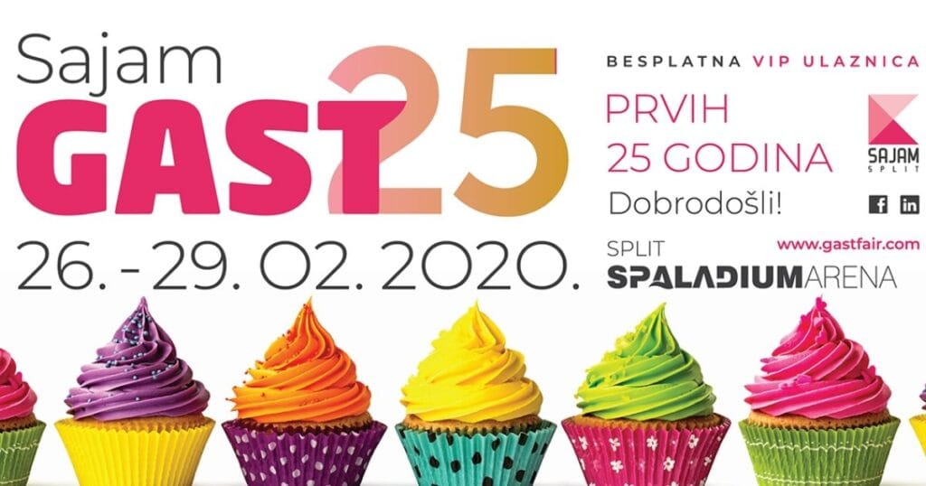 GAST sajam Split uz sajamske popuste! - VerVita