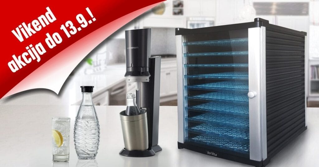Vikend akcija VerVita dehidratora i SodaStream-a! - VerVita