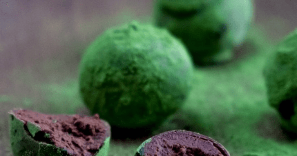 Matcha truffles - VerVita