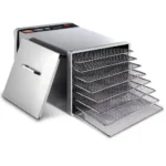 Dehidrator VerVita XXL inox s 8 inox polica za sušenje hrane