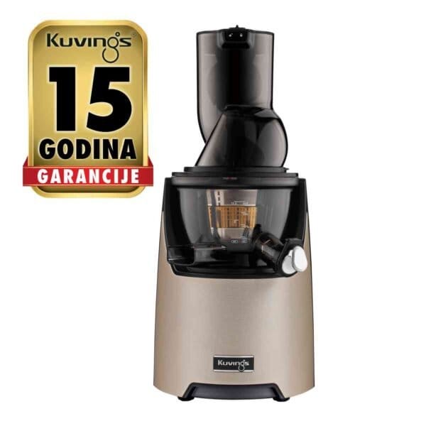 Kuvings EVO820S sokovnik za hladno prešanje, boja Champagne Gold