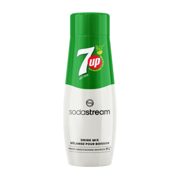 SodaStream 7up sirup za gaziranu vodu s okusom limuna i limete
