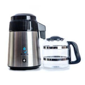 Destilator vode VerVita Megahome, inox/crni