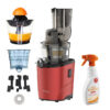 Kuvings REVO Premium set crveni mat Kuvings REVO Premium set crveni mat – sokovnik REVO830S s citrusetom, sitom za sladoled, rezervnim silikonima i Zumex Citric Active sredstvom za čišćenje