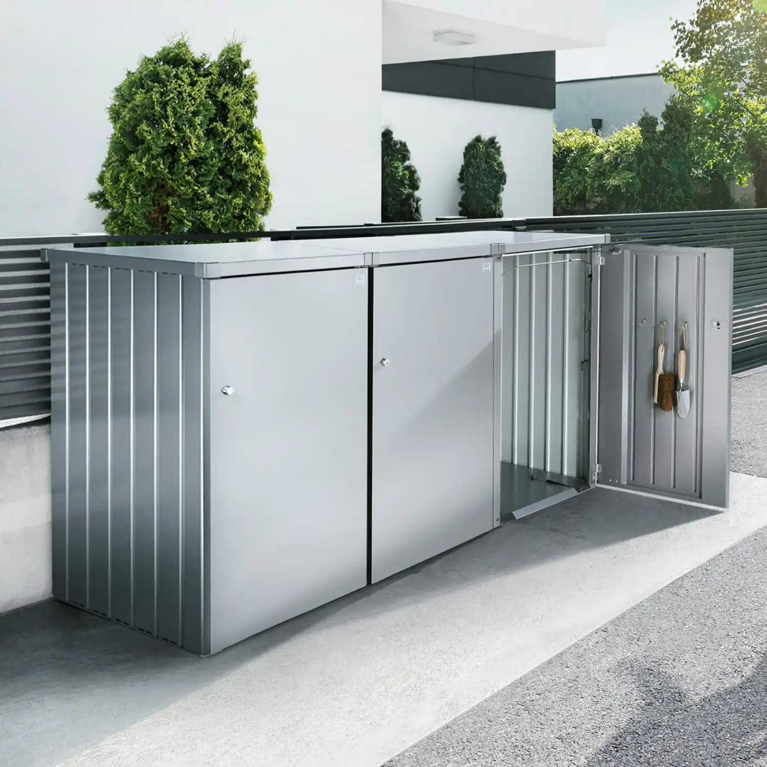Biohort Alex modularno spremište za kante od 120 ili 240 l