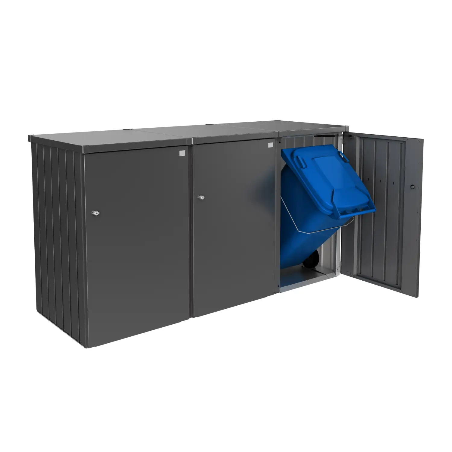 Biohort Alex modularno spremište za kante od 120 ili 240 l
