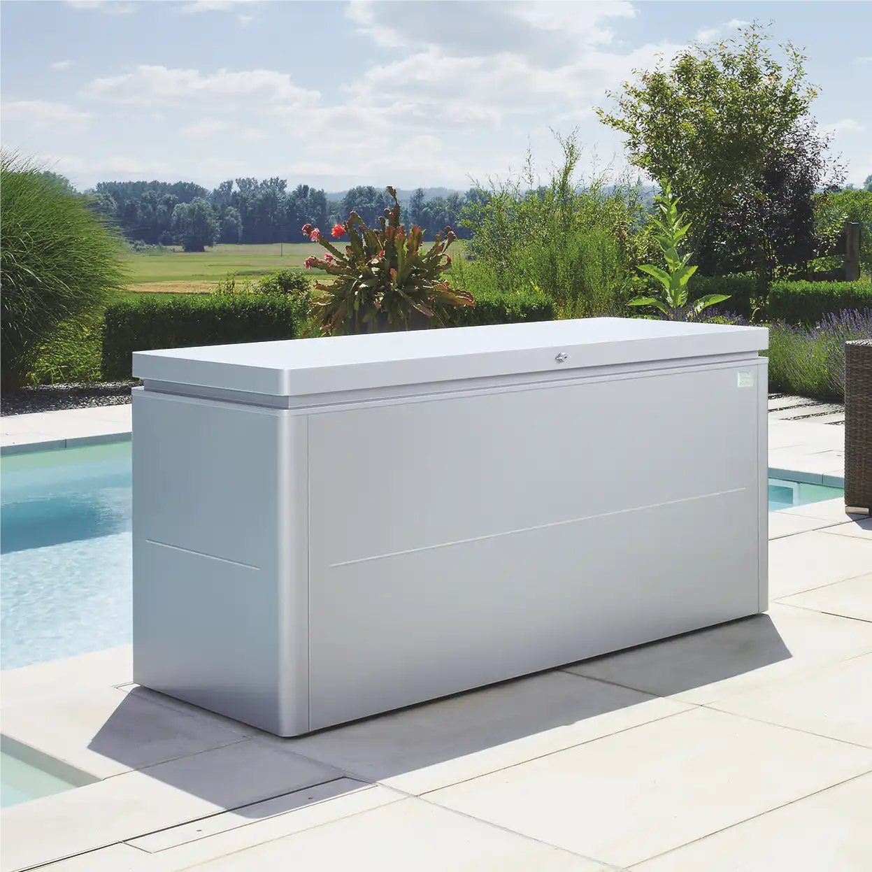 biohort loungebox 2 Biohort LoungeBox, metalni vrtni sanduk