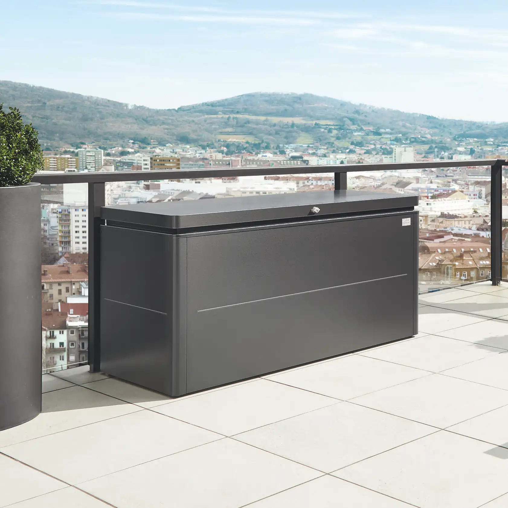 biohort loungebox 3 Biohort LoungeBox, metalni vrtni sanduk