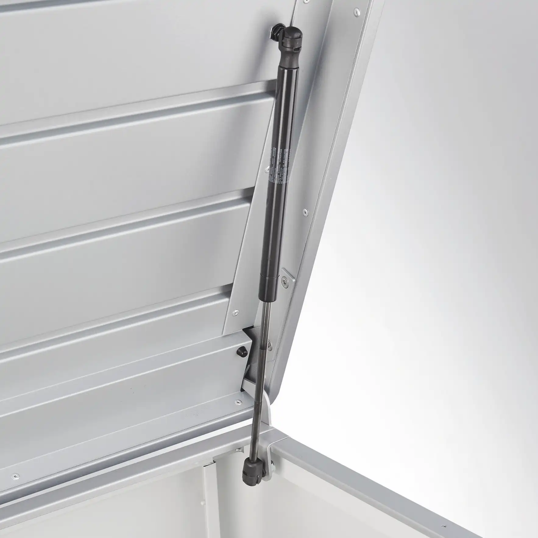 biohort loungebox 5 Biohort LoungeBox, metalni vrtni sanduk - plinski amortizer za poklopac