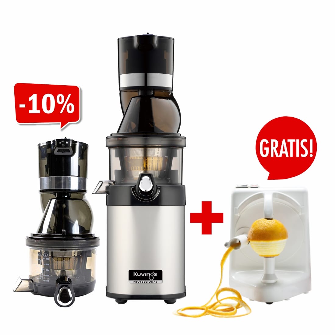 KOMERCIJALNI sokovnik VerVita Chef (Kuvings CS600) za hladno prešanje i pripremu svježih prirodnih sokova