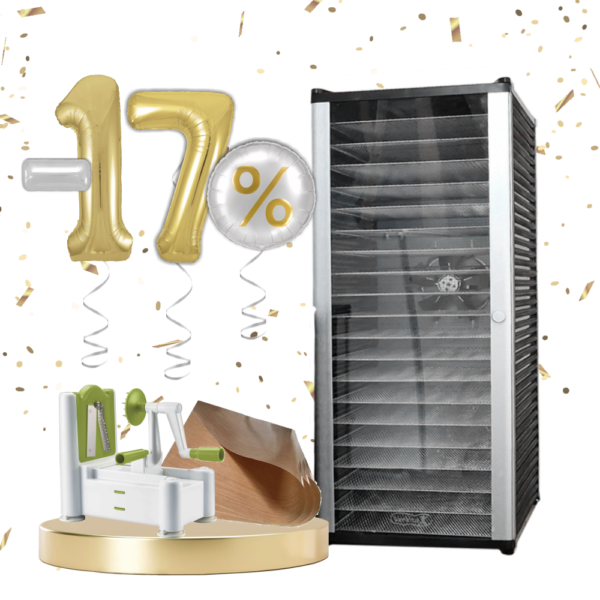 Dehidrator VerVita XXL 20 inox polica