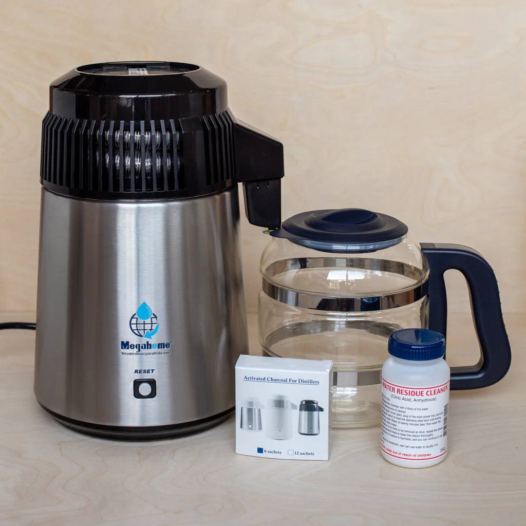 destilator, inox crni Destilator vode Megahome - VerVita