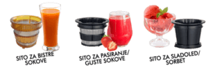 VerVita XXL sokovnik, bijeli - VerVita