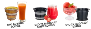 VerVita XXL sokovnik, bijeli - VerVita