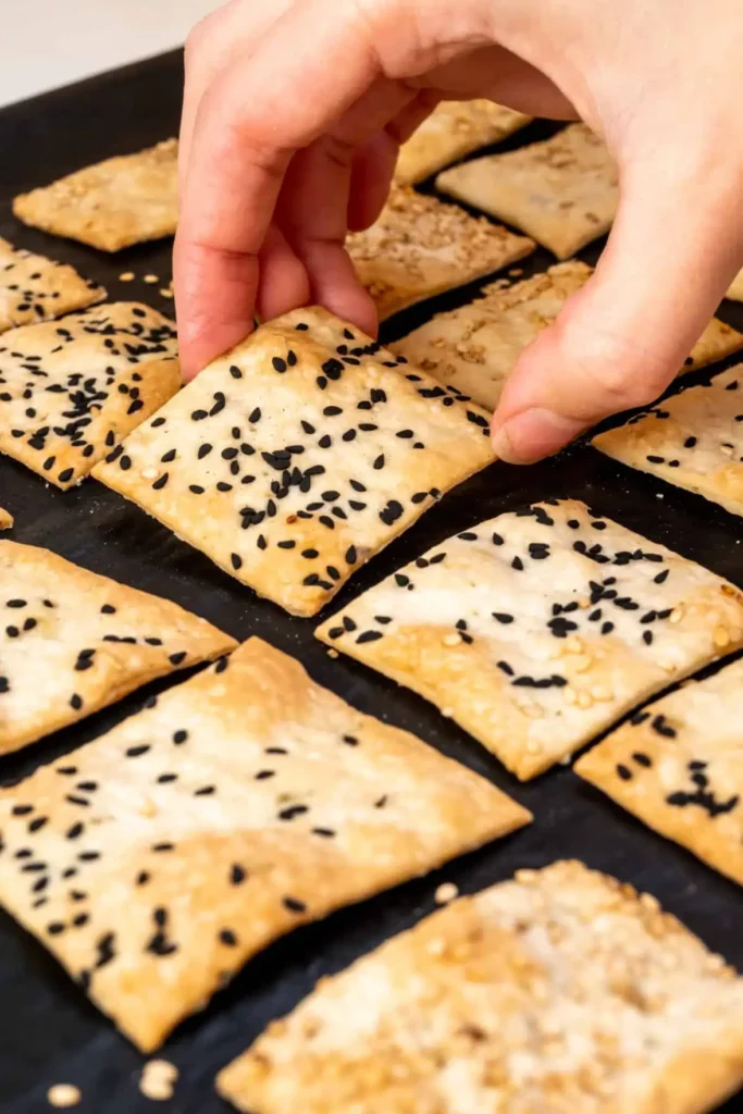 Hrskavi domaći veganski krekeri